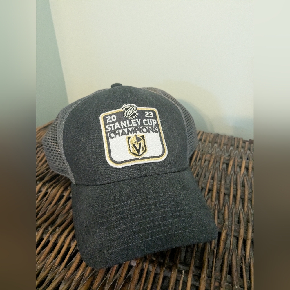3/$15 Stanley Cup Champions Las Vegas Knights Gray Cap